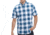 Woolrich Seaport Oxford Yarn-Dye Short Sleeve - Mens-Cadet Blue-Large