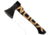 WOOX VOLANTE Axe, Carbon Steel Blade, Black Hickory, Black/Wood, BU.AXE002.01