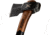 WOOX FORTE Axe w/Sheath, 4.25in, Blue Polished Carbon Steel Blade, Black Hickory, 3VX-A2-BUAXE0032