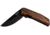 WOOX Leggenda Folding Knife, 3.5in D2 High Carbon Steel Straight Back Blade, Walnut, BU.KNF002.01