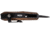 WOOX Leggenda Folding Knife, 3.5in D2 High Carbon Steel Straight Back Blade, Walnut, BU.KNF002.01