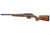 WOOX Elegante Hybrid Precision Ruger American Rifle Gen 2 Wood Rifle Stock w/Integrated Mini-Chassis, Right Hand, Short Action, Walnut/Brown, SH.GNS072.04