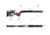 Woox Furiosa Chassis Walnut Wood/Aluminum Chassis W/Adjustable Cheek Fits Remington 700 M5 DBM, Long Action, 31in OAL, Ambidextrous