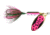 Wordens Rooster Tail 1/8 oz Rainbow Tux, Original Rooster Tail Spinner, #10 Treble Hook, 208-RBOW-TUX