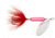 Wordens Rooster Tail In-Line Spinner, 1 3/4in, 1/24 oz, Treble Hook, Flame, 204-FL