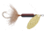 Wordens Rooster Tail In-Line Spinner, 2 1/4in, 1/8 oz Single Hook, Salmon Fly, S208-SF