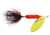 Wordens Rooster Tail In-Line Spinner, 2 1/4in, 1/8 oz Treble Hook, Crawdad, 208-CRA