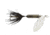Wordens Rooster Tail In-Line Spinner, 2 1/4in, 1/8 oz Treble Hook, Flash Black, 208-FBL