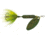Wordens Rooster Tail In-Line Spinner, 2 1/4in, 1/8 oz Treble Hook, Glitter Frog, 208-GFR