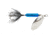 Wordens Rooster Tail In-Line Spinner, 2 1/4in, 1/8 oz Treble Hook, Metallic Blue, 208-MBLU