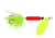 Wordens Rooster Tail In-Line Spinner, 2 1/4in, 1/8 oz Treble Hook, Red Chartreuse, 208-RCHR