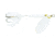 Wordens Rooster Tail In-Line Spinner, 2 1/4in, 1/8 oz Treble Hook, Snow with Painted Blade, 208-SNOW-P