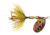 Wordens Sonic Rooster Tail In-Line Spinner, Freshwater, Single Hook, 2 3/8in, 1/8oz Bleeding Frog, 12/Pkg, 182-FRB