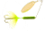 Wordens Super Rooster Tail In-Line Spinner, Sz 1/4oz Chart, 194-CHR