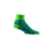 Wrightsock Double Layer CoolMesh II Quarter Sock, Blue/Green, Large, 8053.2201