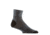Wrightsock Double Layer CoolMesh II Quarter Sock, Grey, Small, 8051.04
