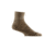 Wrightsock Double Layer CoolMesh II Quarter Sock, Khaki, Small, 8051.1801