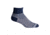 Wrightsock Double Layer CoolMesh II Quarter Sock, Lt Grey/Navy, Small, 8051.6201