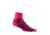Wrightsock Double Layer CoolMesh II Quarter Sock, Plum/Pink, Medium, 8052.2401
