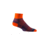 Wrightsock Double Layer CoolMesh II Quarter Sock, Royal/Orange, Large, 8053.4501