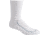 Wrightsock Endurance Crew Safety Toe Socks, White/Grey, Large, 9063.7101