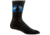Wrightsock Escape Crew Socks, Black/PCT Logo, Large, 9563.0318