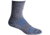 Wrightsock Escape Silver Crew Socks, Ash Twist / Blue, Large, 9463.5601