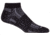 Wrightsock Stride Lo - Men's-Black/Grey Stripe-Small