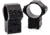 Wulf Optics WULF 40 MOA Adjustable 2 Piece Rifle Scope Rings, 6 Screw, 09-11mm, Black, 30mm, WU8021