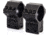 Wulf Optics WULF 40 MOA Adjustable 2 Piece Rifle Scope Rings, 6 Screw, 09-11mm, Black, 30mm, WU8021