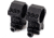Wulf Optics WULF 40 MOA Adjustable 2 Piece Rifle Scope Rings, 6 Screw, Picatinny, Black, 30mm, WU8020