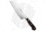 Wusthof Crafter Hollow Edge Santoku Fixed Blade Knife, 7.00in, High Carbon Steel, Sheepsfoot Blade, Wood, Brown Handle, Brown/Gray, 11.67 inch, BHQ-114347