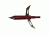 Xecutioner Broadhead, Expandable Red 100 gr. 4 pk. 6027
