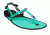 Xero Shoes Cloud Sandal - Womens, Mint, 10 US CLD-CBML-W10