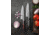Xin Cutlery Japanese Style Chef's Knife, 12.63in Overall, 7in Satin Finish Blade, Black/Red G10 Handle, 304Cu Antibacterial Stainless Blade, XC104