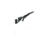 XLR Carbon Chassis Package, Remington 700 SA, w/ TR-2 Buttstock &amp; Ergo Tactical Deluxe Grip, Black, 2070
