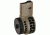 X Products X-25 Skeletonized Rifle Drum Magazine, AR .308/SR-25, Flat Dark Earth, 50 Rounds, X25-MCH-FDE-50RD