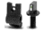 XS Sight Systems CSAT Rear TROY and Tritium Stripe Front Rifle Sight - AR, Matte Black, Standard, AR-0006-7