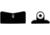 XS Sight Systems DXT Big Dot Pistol Tritium Night Sight, Colt 380 Govt, Mustang, Matte Black, Standard, CM-0011P-5