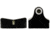 XS Sight Systems DXT Standard Dot Pistol Sight, Remington Rifles and Shotguns, 2 Groove Rear Sight Base, Matte Black, Standard, RE-0006-6