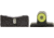 XS Sight Systems DXT2 Big Dot Pistol Tritium Night Sight, Sig P365, Yellow, Standard, SI-0014S-5Y