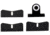 XS Sight Systems DXW Standard Dot Shotgun Sights, Rem/Benelli Vent Rib, Matte Black, Standard, SG-3001-4