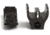 XS Sight Systems Ghost Ring w/Tritium Stripe Front Sight, Springfield M1A Std. M14, 22in bbl, Matte Black, Standard, SR-0002-8