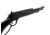 XS Sight Systems Lever Rail, Henry Rail .44, Matte Black, HN-6002R-N