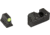 XS Sight Systems R3D 2.0 Night Sight, Glock Optic/Supp 20,21,29,30,30S,37,41, Green, GL-R205P-6G