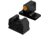 XS Sight Systems R3D Night Sights for HK VP9 OR Supressor, Orange, HK-R022P-6N