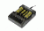 XTAR VP4 4-Bay Smart Battery Charger with LCD Digital Display, Black XTAR-VP4