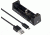 XTAR MC1 Plus, Portable Li-Ion Battery Charger, Single Bay, Constant Current, USB Chargeable, Black XTAR-MC1-PLUS