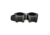 Precision Hardcore Gear Force Recon Tactical Rings, w/ level - 30MM Medium, Black, HC-91511