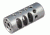 Precision Hardcore Gear Stainless Steel Slotted Hybrid Brake - 1in OD X 5/8in-24, Raw, HC-91120